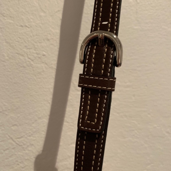 NWOT BROWN LEATHER COACH PURSE - Picture 9 of 9